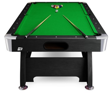 Biliardový stôl Vip Extra 9 FT čierno/zelený