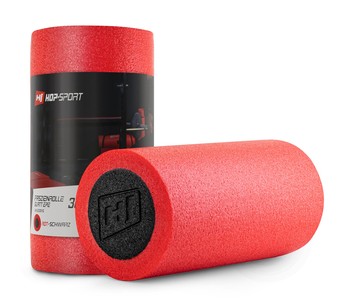 Hop-Sport Masážny valec EPE 30cm červeno-čierny