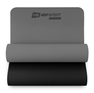 Hop-Sport Podložka Fitness TPE 0,6cm šedá