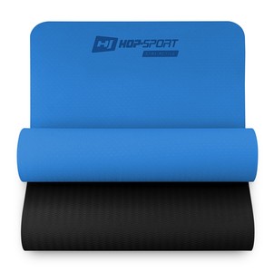 Hop-Sport Podložka Fitness TPE 0,6cm - modrá