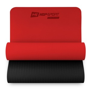 Hop-Sport Podložka fitness TPE 0,6cm - červená