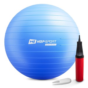 Gymnastická lopta s pumpou 70cm - modrá