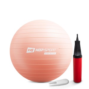 Gymnastická lopta s pumpou 55cm - ružová