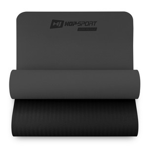 Hop-Sport Podložka TPE 0,6cm tmavo šedá/ čierna