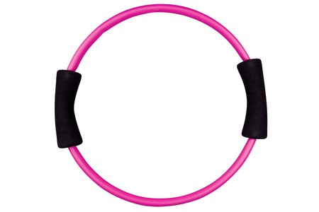 Posilňovací kruh na Pilates HS 2221 ružový