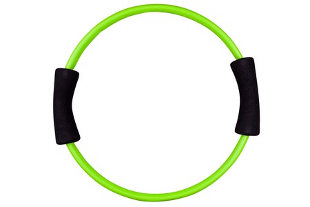 Posilňovací kruh na Pilates HS 2221 zelený